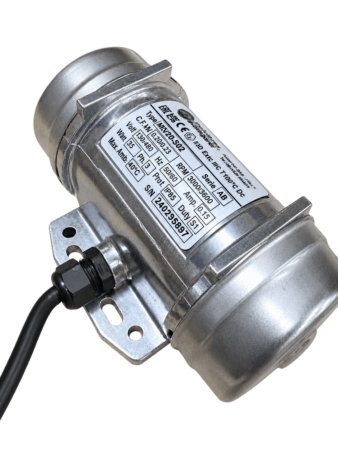 Motovibrateur électrique Italvibras M3/20-S02