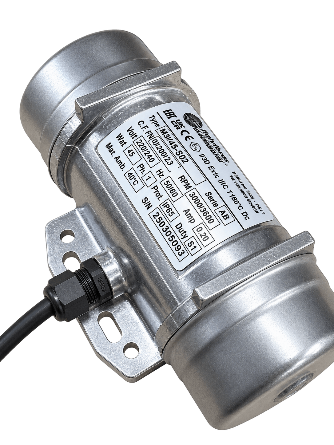 Motovibrateur électrique Italvibras M3/45-S02